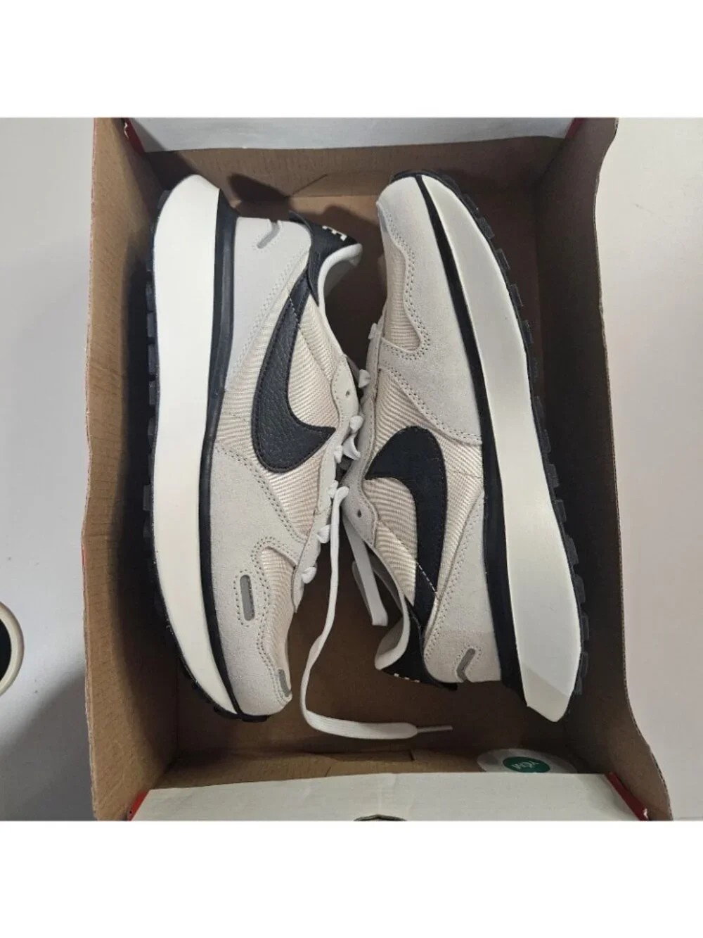 Nike Phoenix Waffle Low Summit White Black W - FD2196-100 Women's Shoes size 7.5